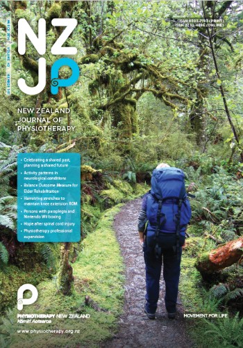 					View Vol. 42 No. 1 (2014): New Zealand Journal of Physiotherapy
				