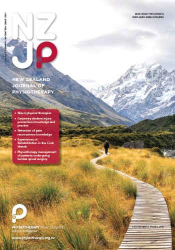 					View Vol. 44 No. 2 (2016): New Zealand Journal of Physiotherapy
				
