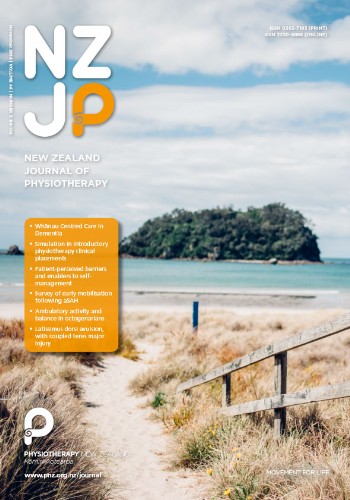 					View Vol. 46 No. 3 (2018): New Zealand Journal of Physiotherapy
				