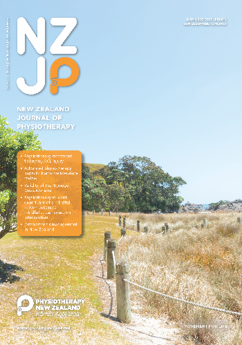 					View Vol. 47 No. 3 (2019): New Zealand Journal of Physiotherapy
				
