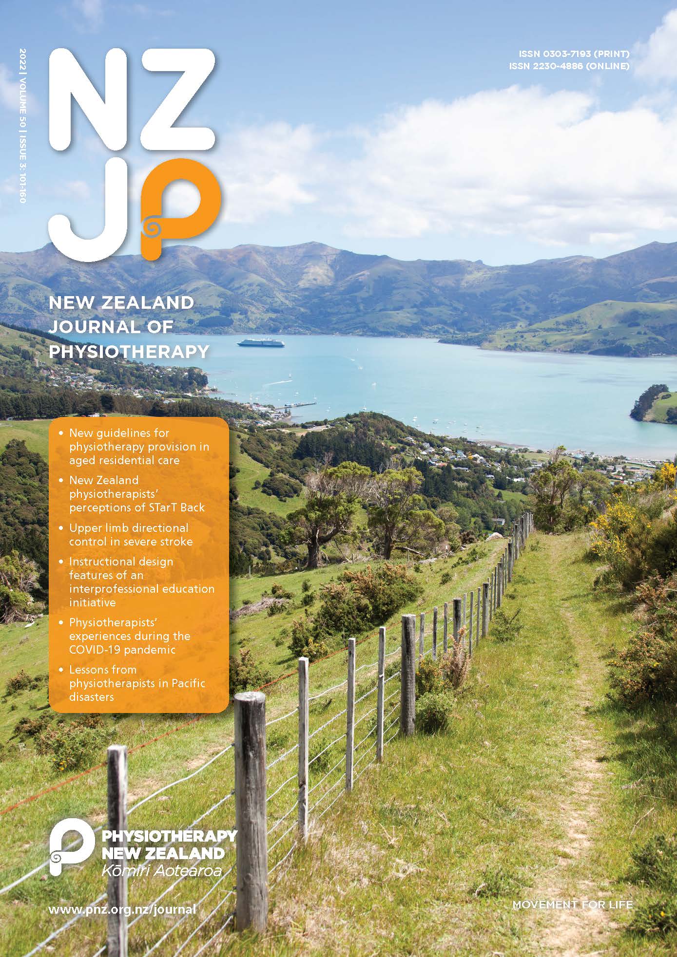 					View Vol. 50 No. 3 (2022): New Zealand Journal of Physiotherapy
				